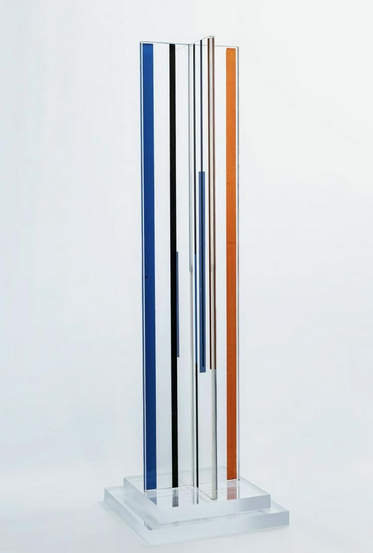 Ilya Bolotowsky (Russia-United States, 1907-1981) Plexi Multiple, plexiglass sculpture (1 of 8)