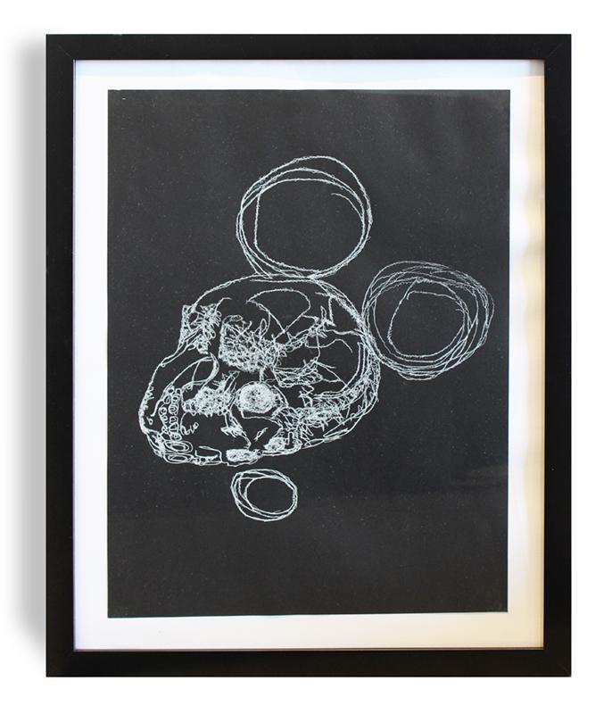 Felipe Echeverri (Colombia) Mickey Mortis Studio, ink on paper, 13 3/4 x 19 3/4 in. (1 of 4)