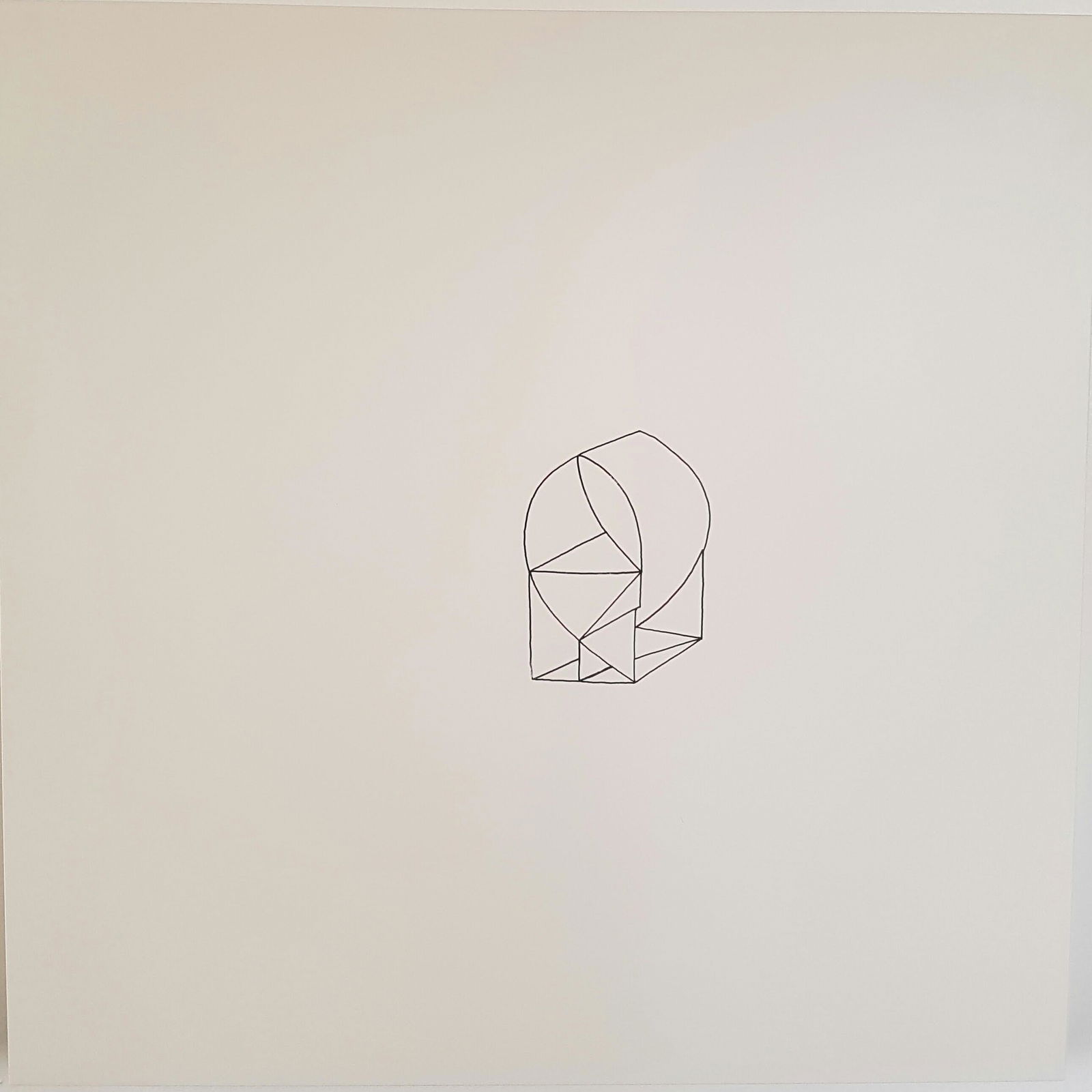 Andres Michelena (Venezuela, b.1963) Countervision Series, ink on fiberboard, "Countervision" series (1 of 1)