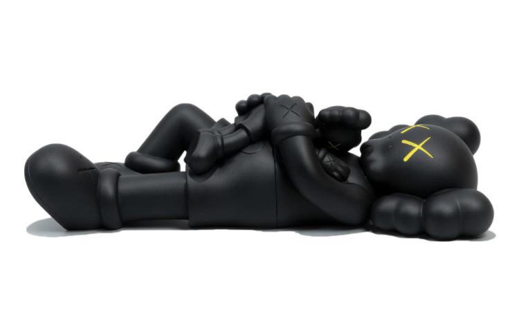 KAWS (American, b.1974) Holidays Singapore (Black), 10.5 x 5.25 x 3.5 in./ 25.7 x 13 x 8.9 cm (1 of 3)