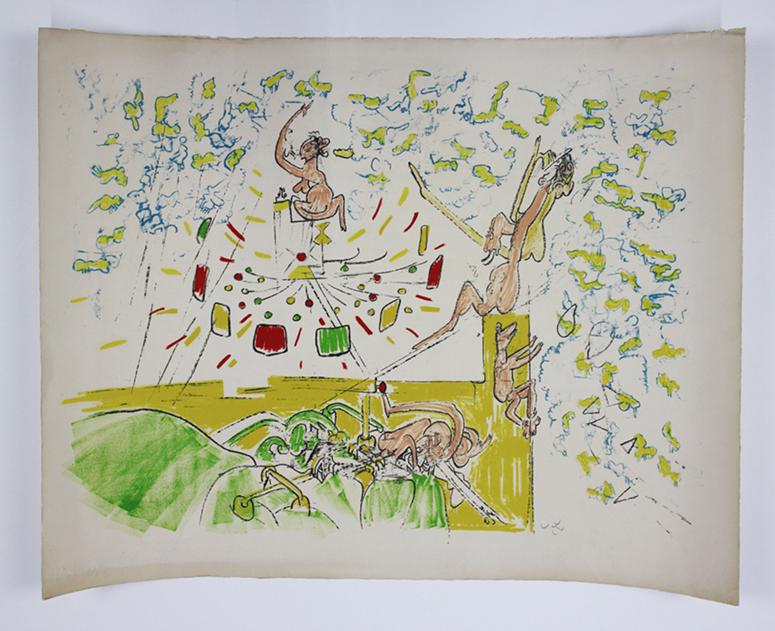 Roberto Matta (Chile, 1911-2002) Untitled/Sin Titulo, 26 x 20.5 in. (1 of 1)