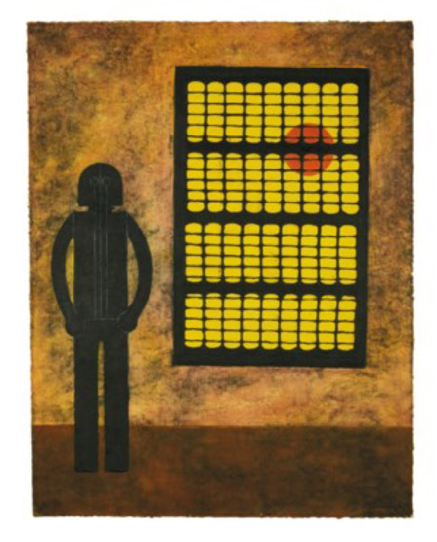 Rufino Tamayo (Mexican, 1899-1991)  Hombre en la Ventana, (1 of 1)