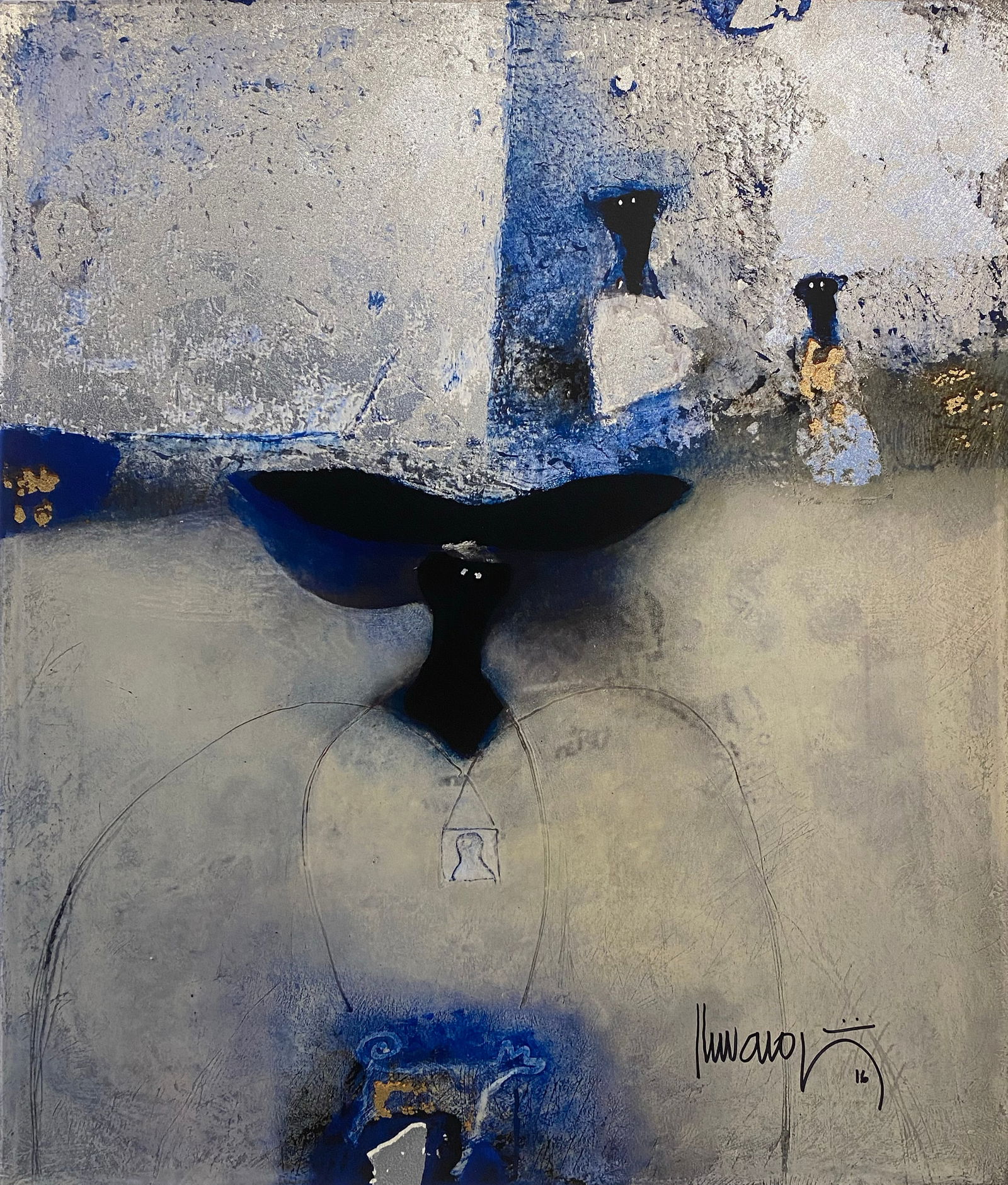 Elmar Rojas (Guatemalan, 1937- 2018) De las Poesias (1-3), . Portfolio (1 of 3)