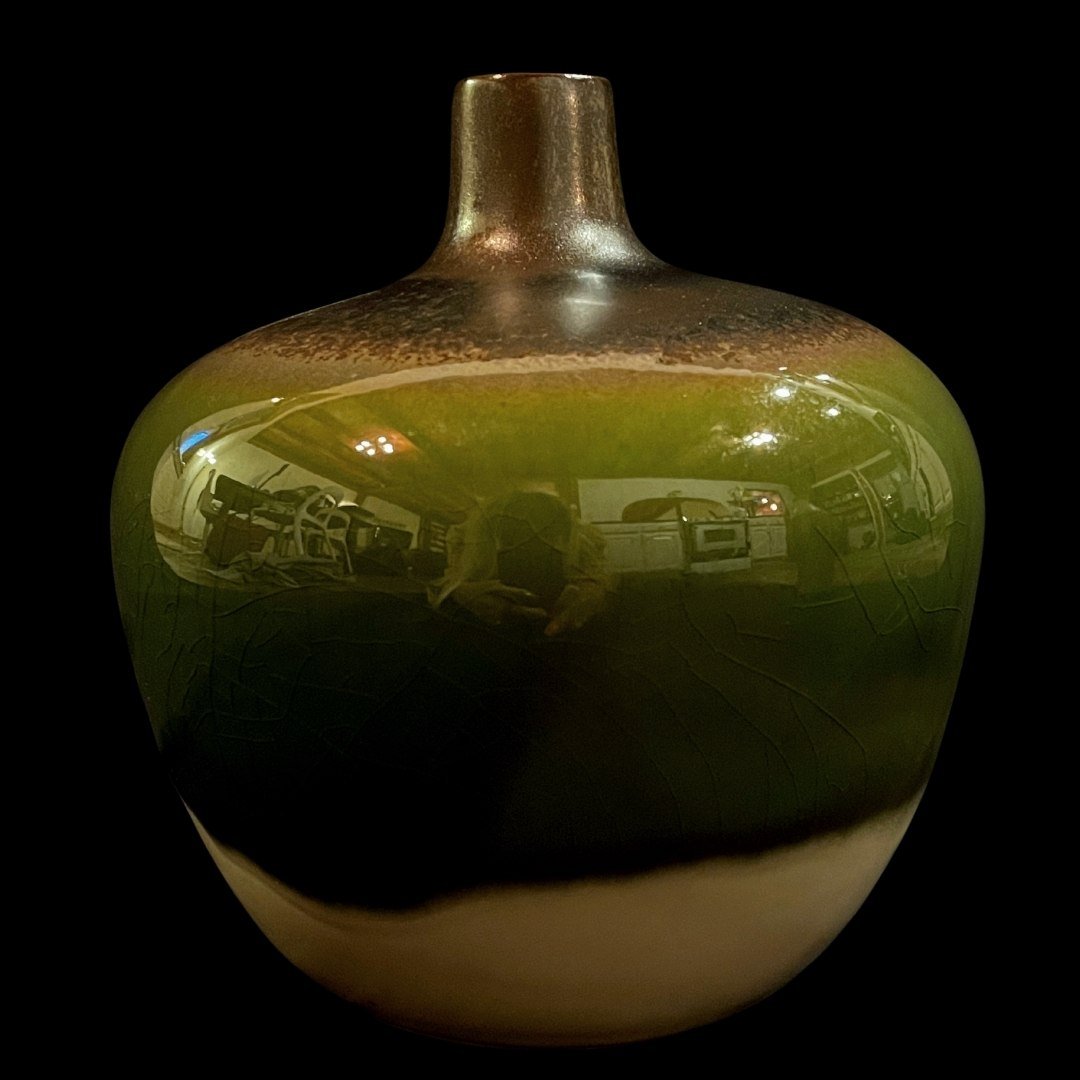 Glazed Earthenware Vessel (1 of 2)