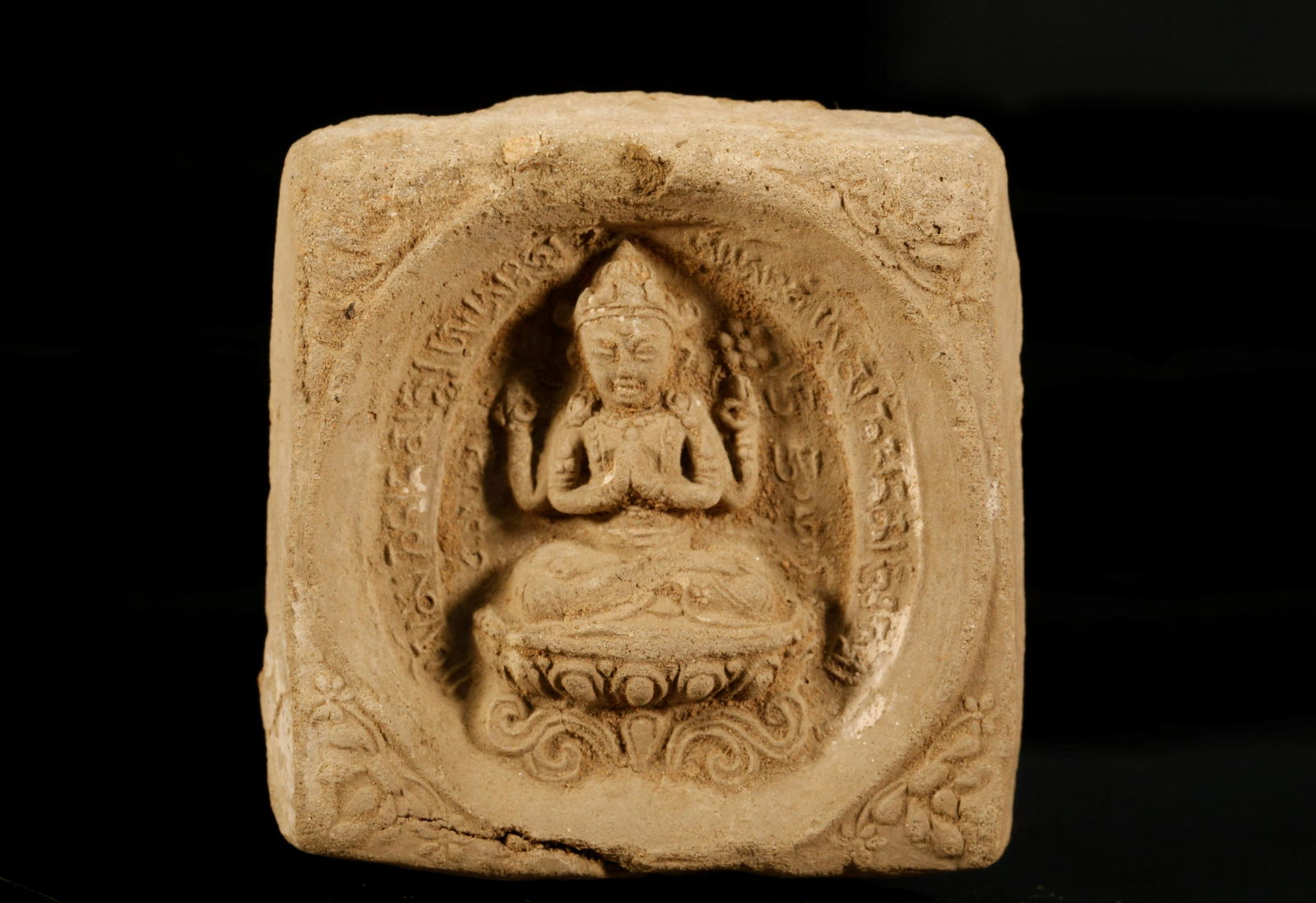 Terracotta Votive Plaques,Tsha Tsha (1 of 2)