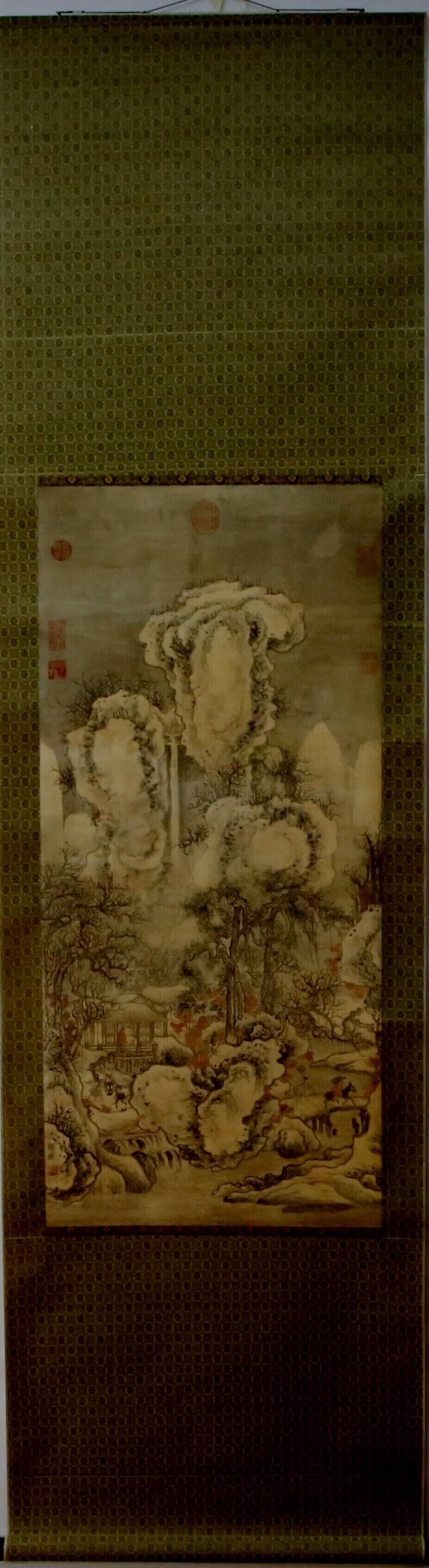 A Chinese Ink Painting Hanging Scroll By Guo Xi (1 of 5)