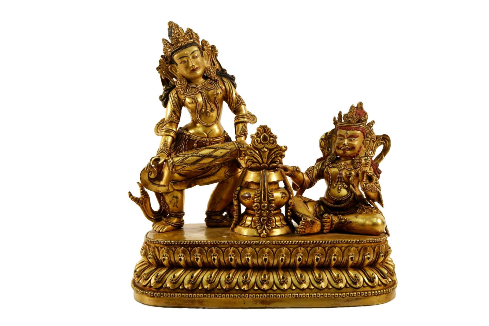 Gilt Bronze Statues (1 of 9)