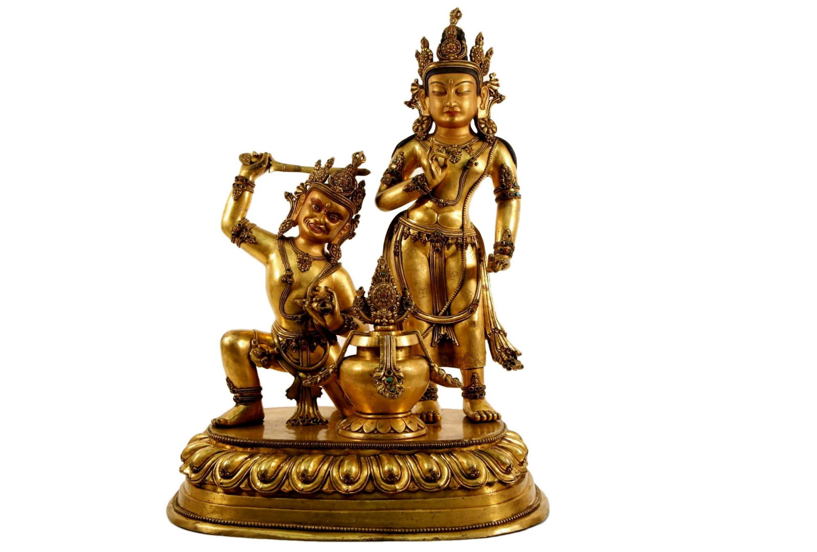 A Gilt Bronze Buddhist Figure (1 of 9)