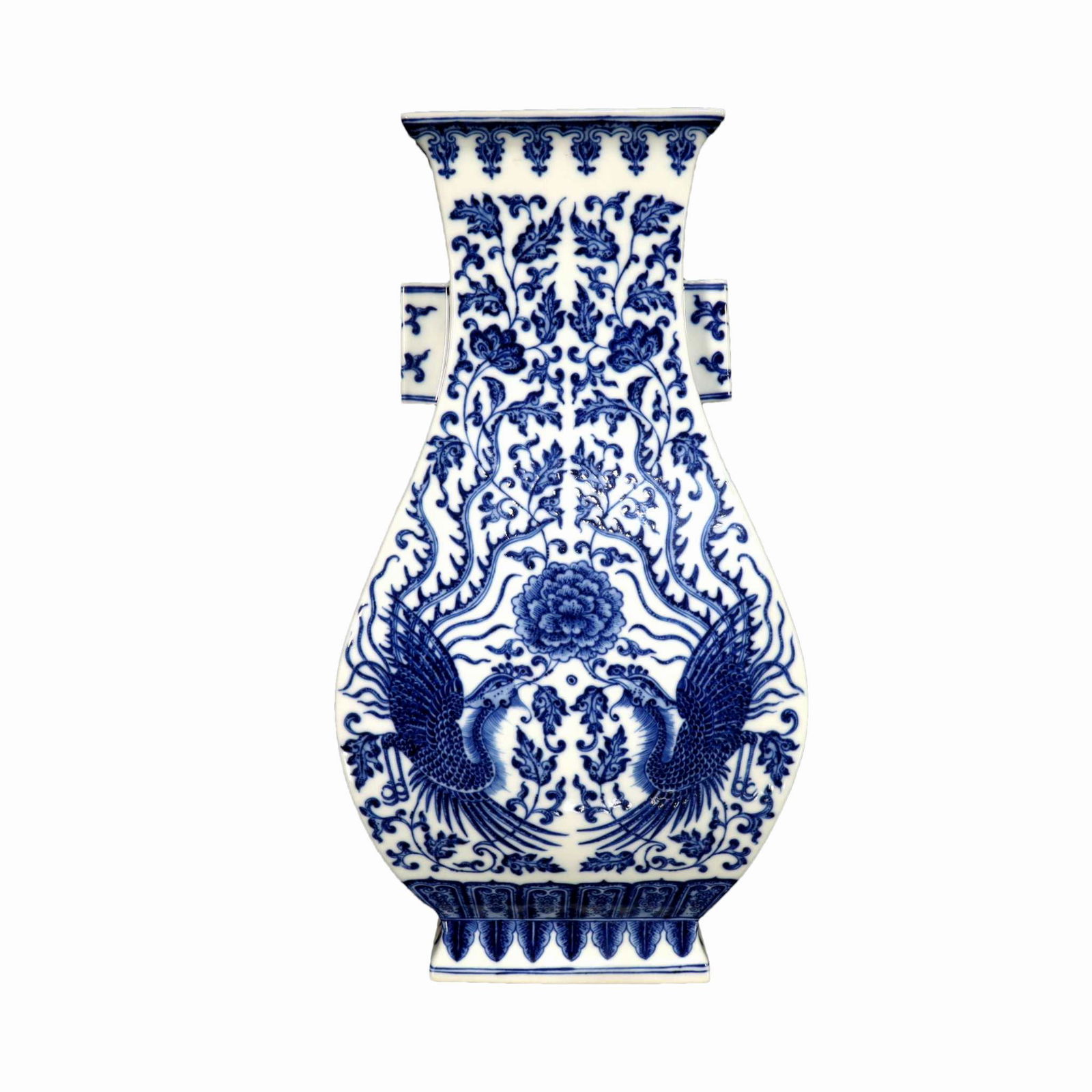 A Blue And White Zun-Form Vase (1 of 12)