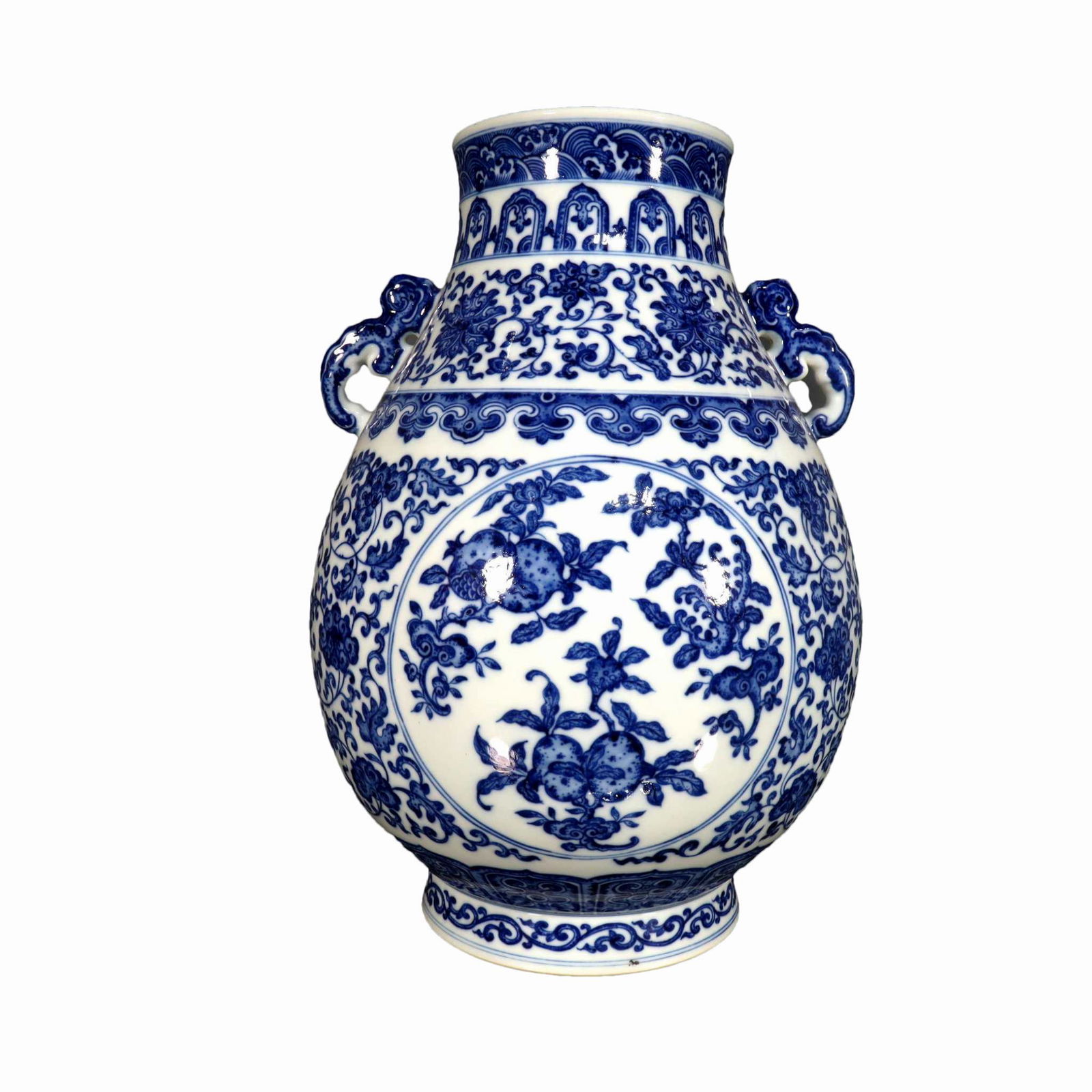 A Blue And White Zun-Form Vase (1 of 12)