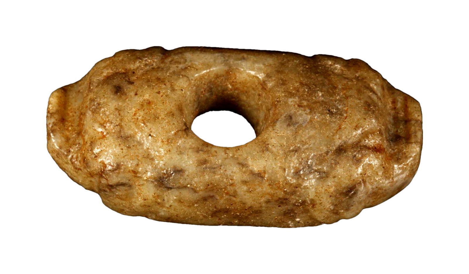 A Hongshan Culture Jade 'Beast' Pendant. (1 of 4)