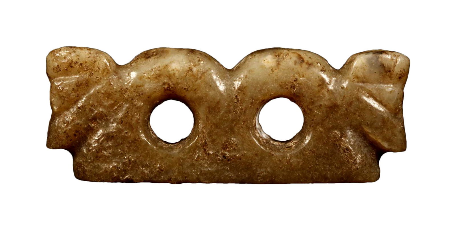 A Hongshan Culture Jade 'Dragon' Pendant. (1 of 4)