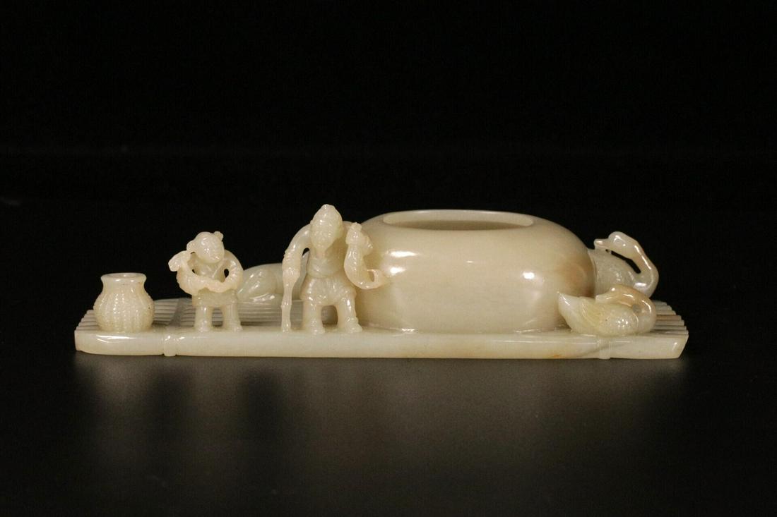 A Hetian Jade Brushwasher (1 of 9)