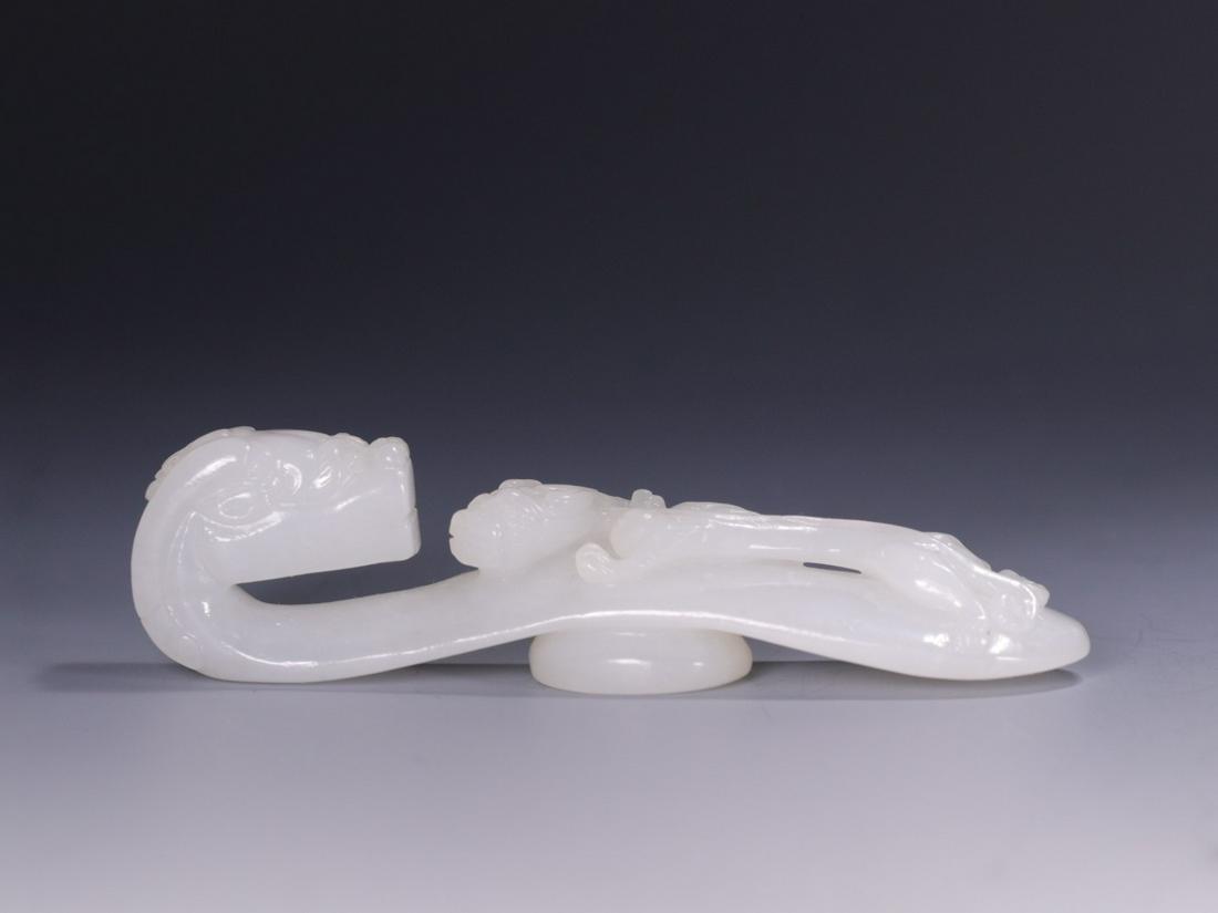 A Hetian Jade 'Dragon' Hook (1 of 9)