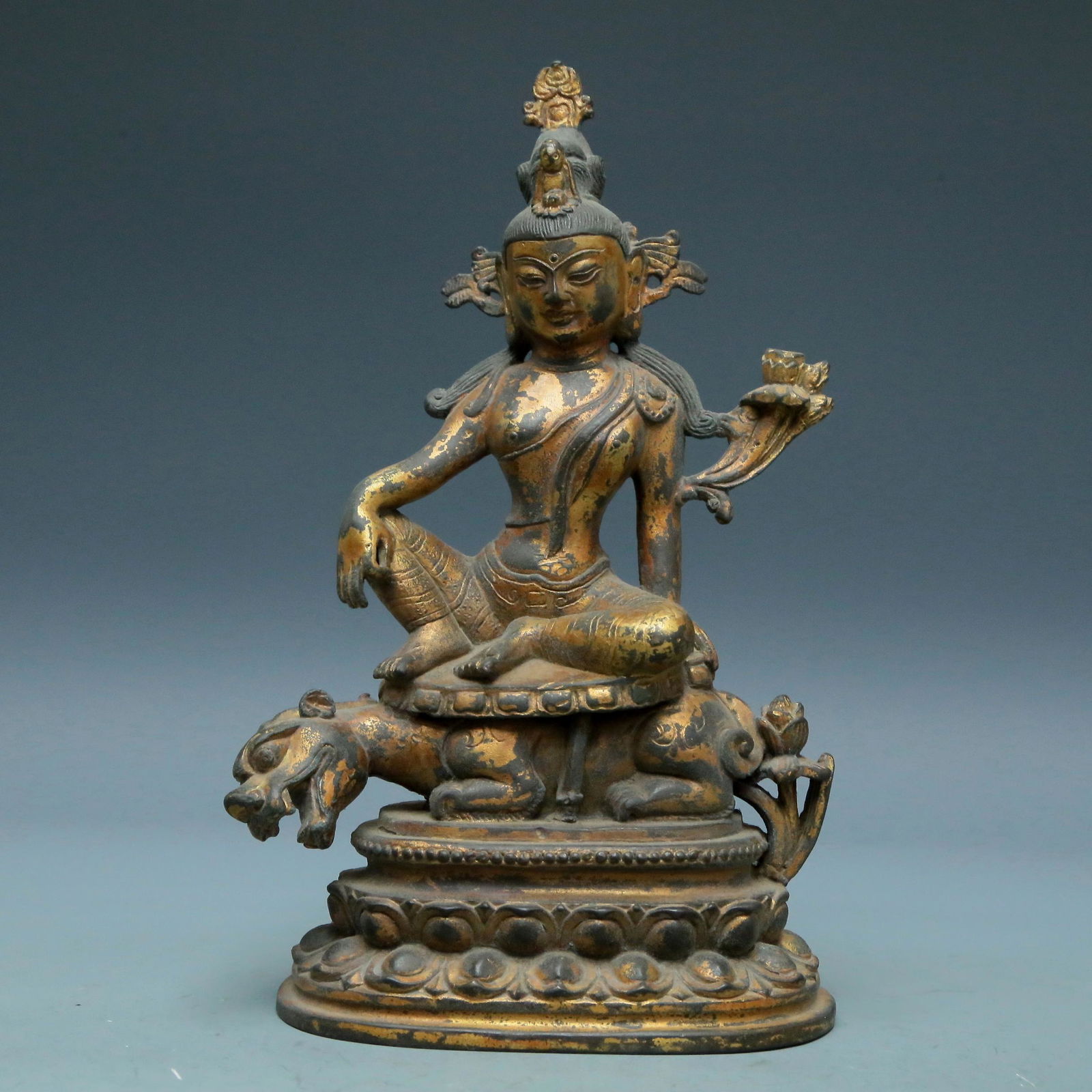 A Marvelous Gilt-Bronze Figure Of Tara (1 of 7)