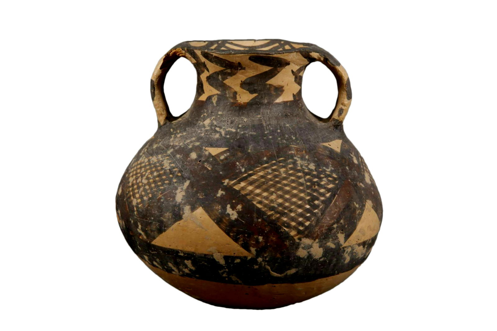 A Painted Pottery 'Machang Type' Jar (1 of 6)