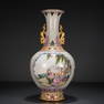 A Fabulous Famille-Rose 'Figure' Vase