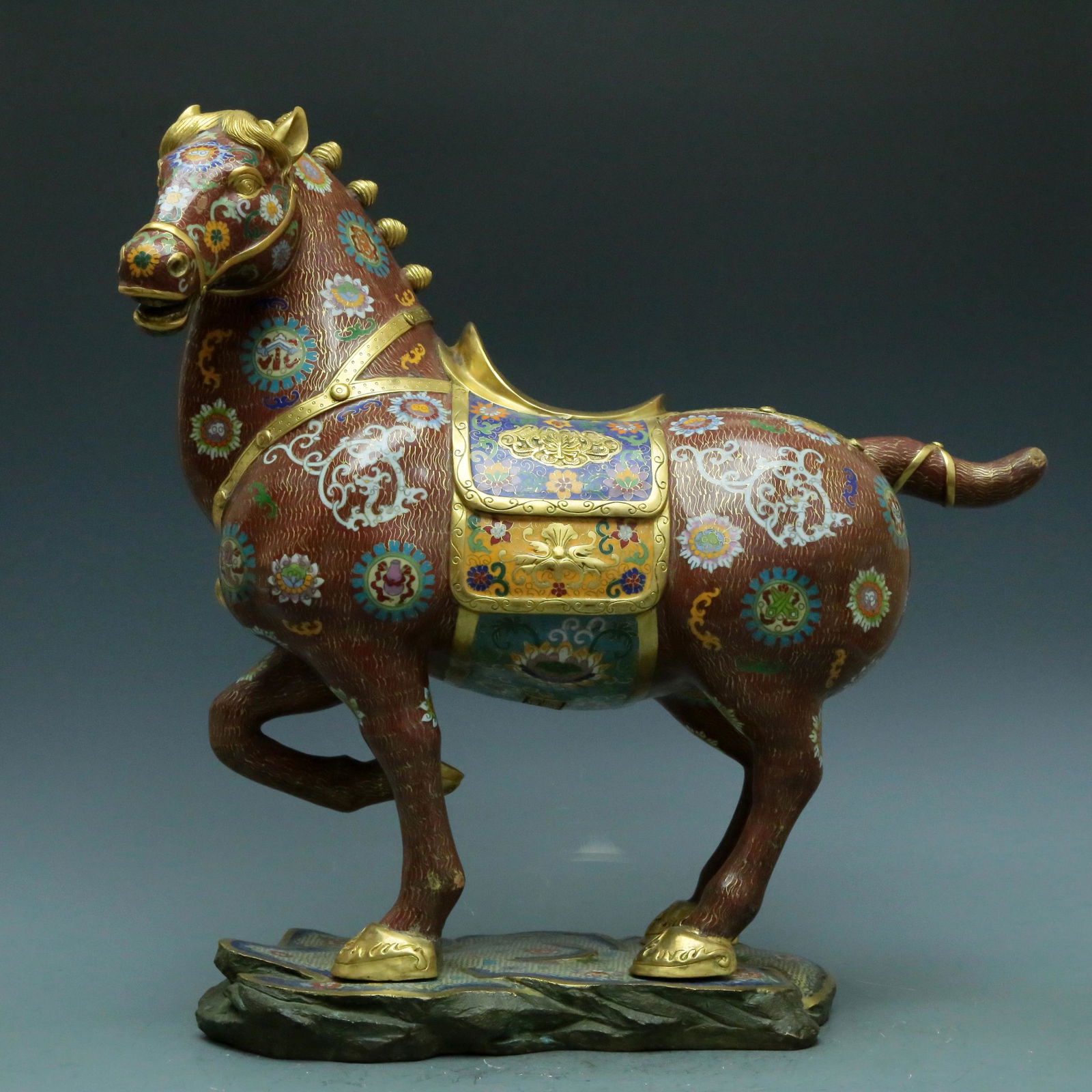 A Wonderful Cloisonne Horse (1 of 14)