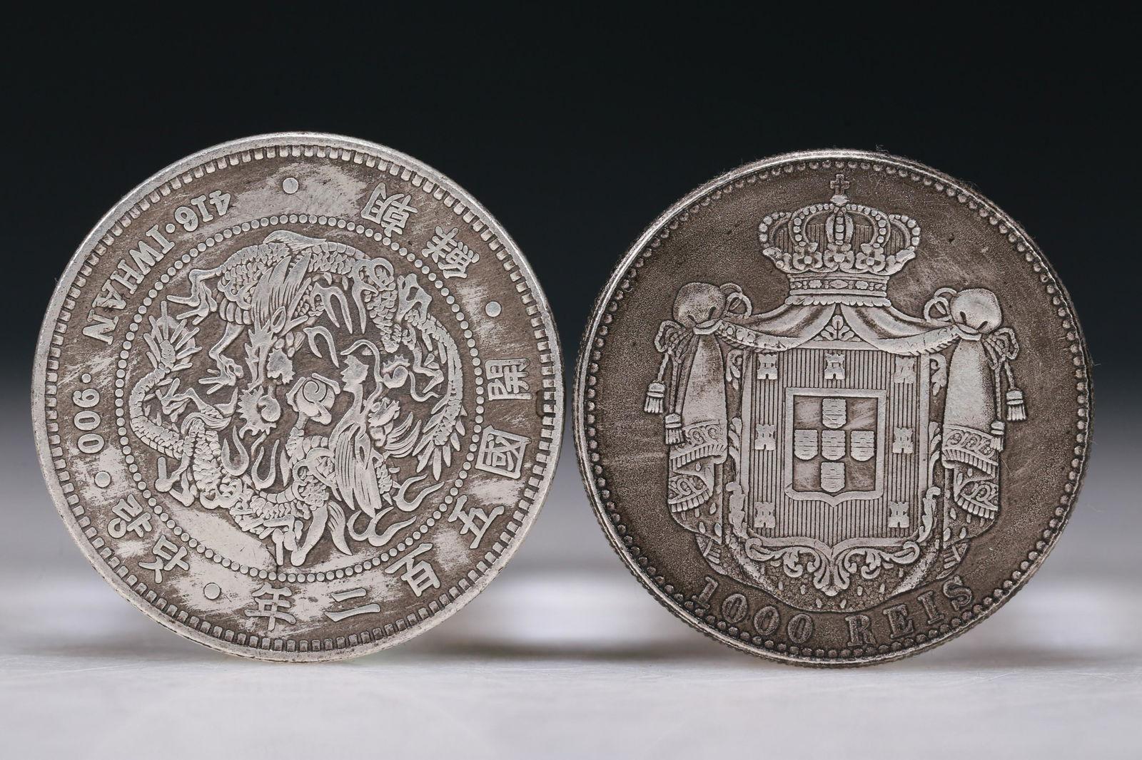 Two Fine Silver Coins (1 of 2)