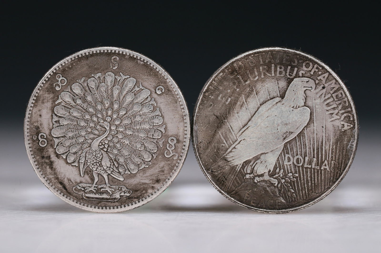 Two Fine Silver Coins (1 of 2)