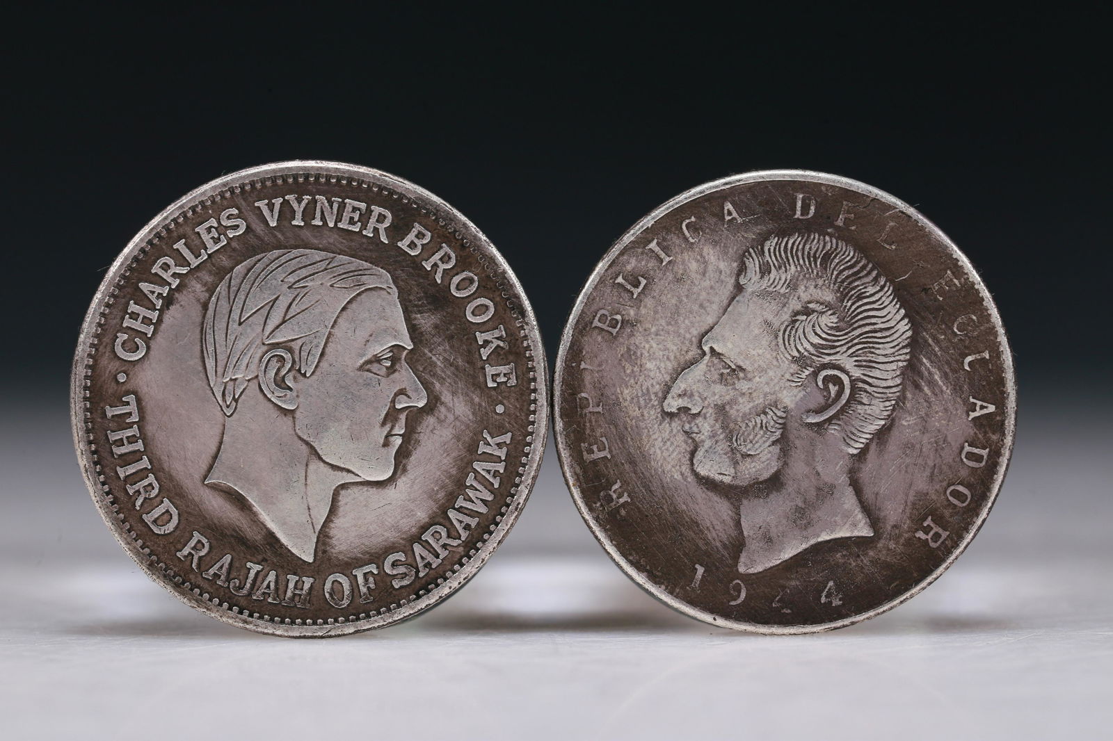 Two Fine Silver Coins (1 of 2)