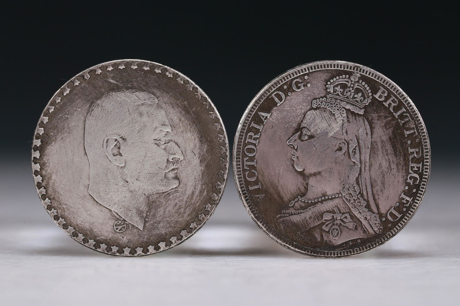 Two Fine Silver Coins (1 of 2)