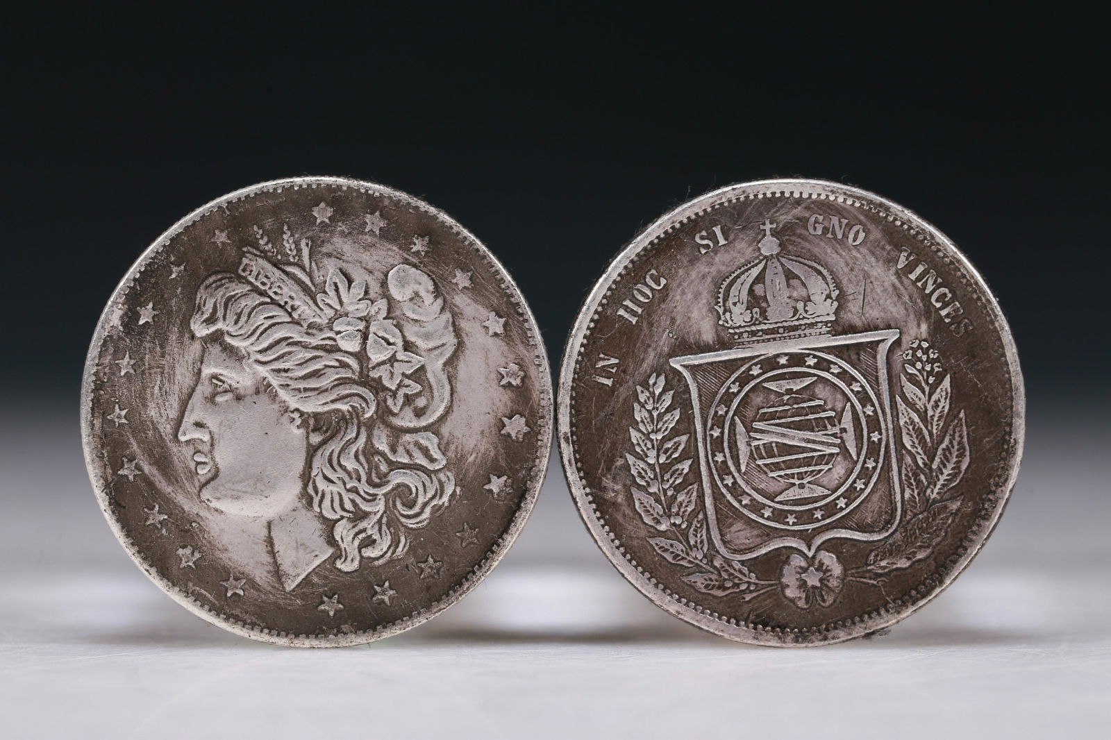 Two Fine Silver Coins (1 of 2)