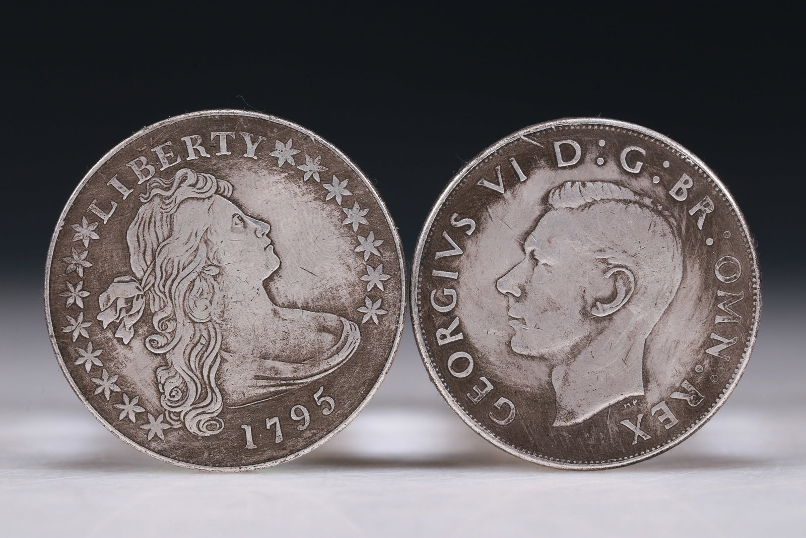 Two Fine Silver Coins (1 of 2)