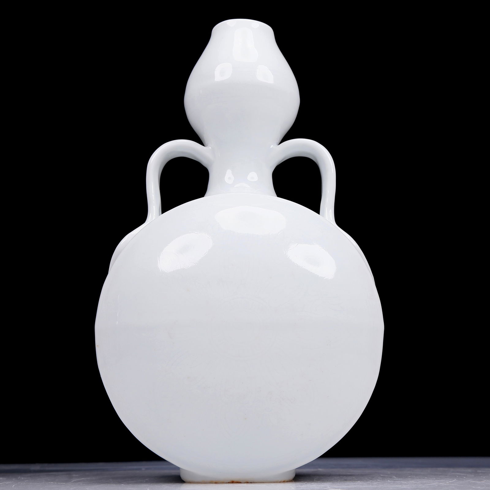 A Wonderful White-Glazed Ruyi-Handled Vase (1 of 9)