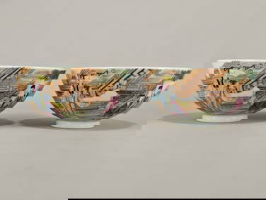 A Exquisite Famille-Rose Character and Story Pattern Bowl (1 of 9)