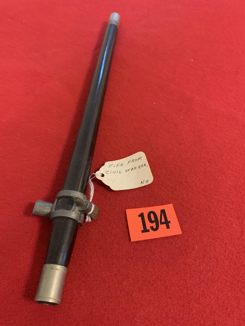 Civil War Era Relic: Fife from Civil War era