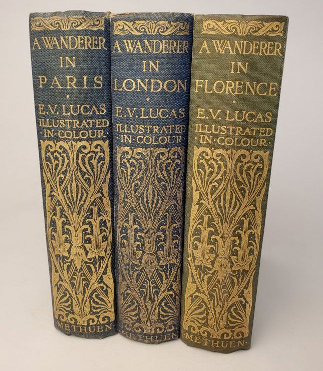 1909-1913 E V Lucas A Wanderer in Paris Florence and (1 of 10)