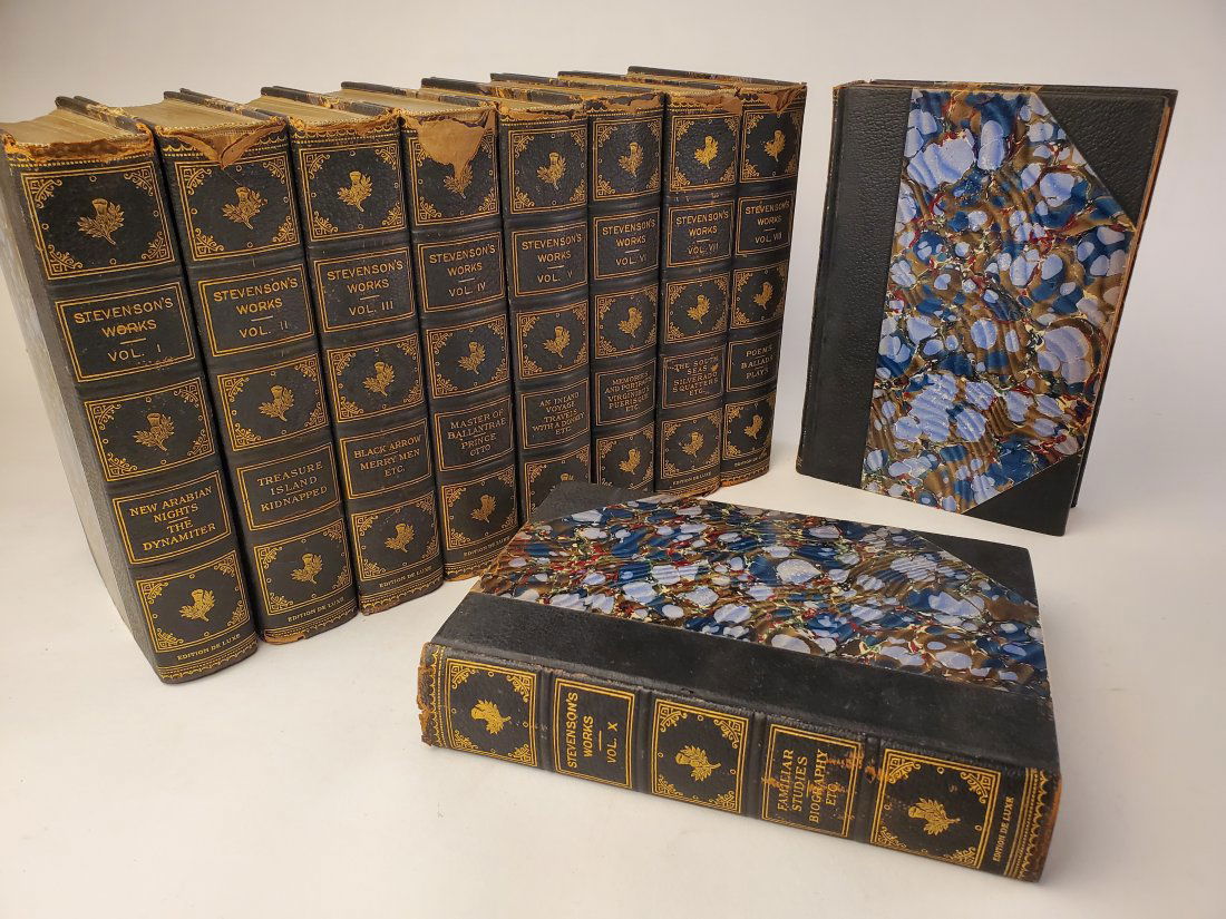 1906 the works of Robert Louis Stevenson 349/1000 (1 of 11)