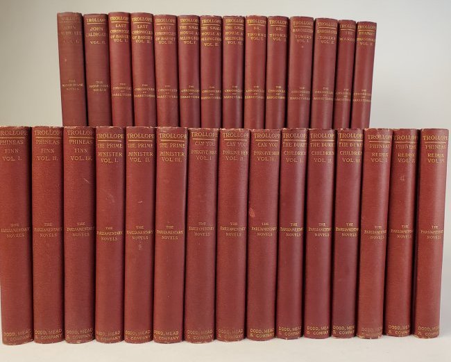 1893-1897 Works of Anthony Trollope 29 vols (1 of 10)