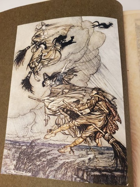 1907 The Ingoldsby Legends Arthur Rackham illustrations: 1907 The Ingoldsby Legends Mirth and Marvels by Thomas Ingoldsby illustrated by Arthur Rackham and published by J M Dent. Numerous color and black and white illustrations with tissue covers. Approxima