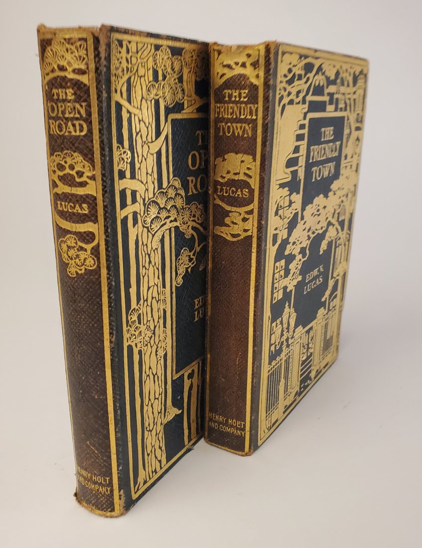 1905 The Open Road and 1906 The Friendly Town E V Lucas (1 of 10)