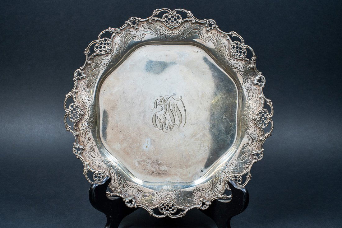 LOVELY GORHAM STERLING SILVER TRAY (1 of 4)