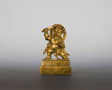 Gilt Copper Figure of Acala