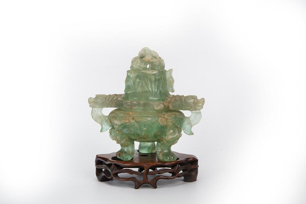 Quartz Stone Incense Burner with Stand) (1 of 10)