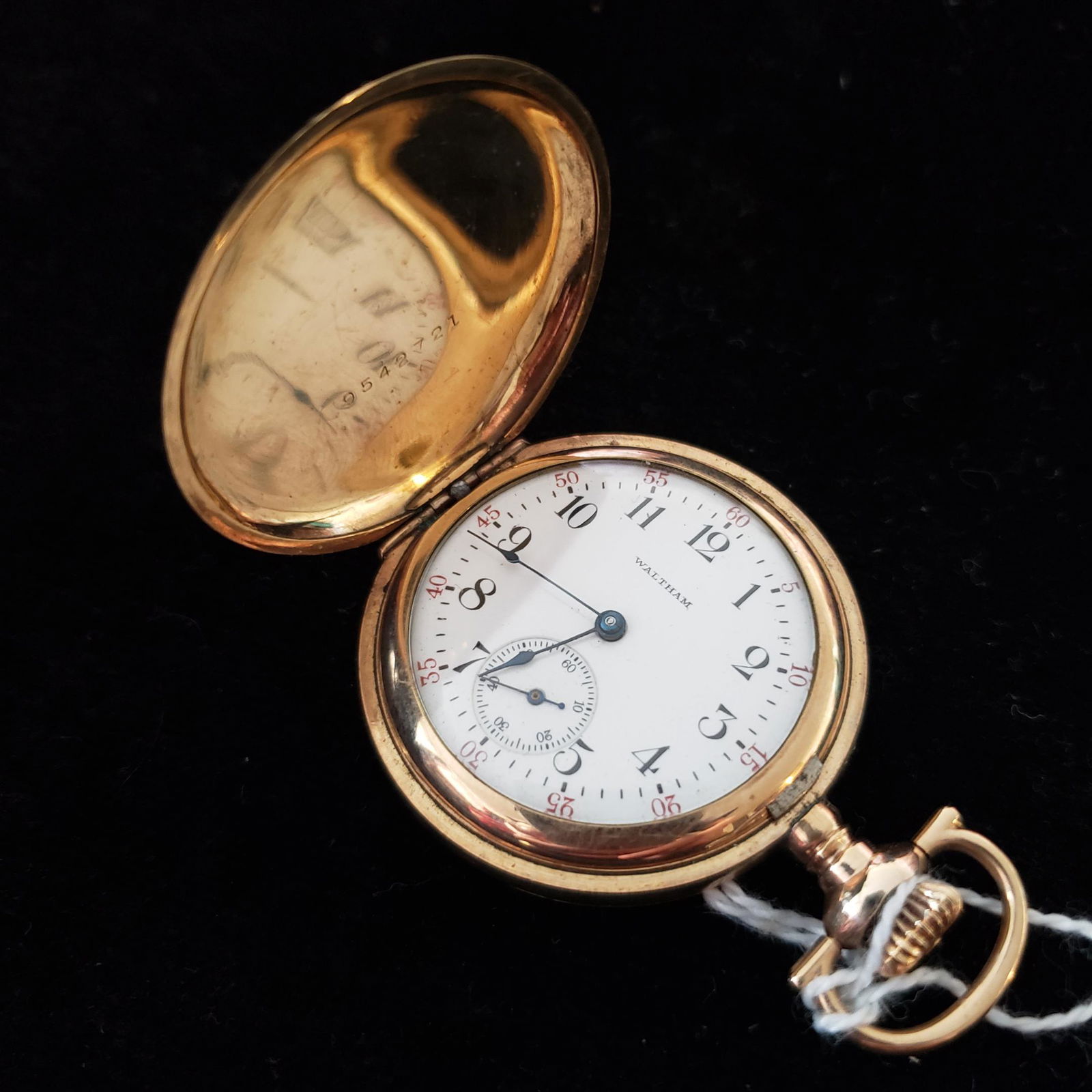 Vintage 1890 Goldfilled Waltham ladies pocket watch 17J (1 of 5)