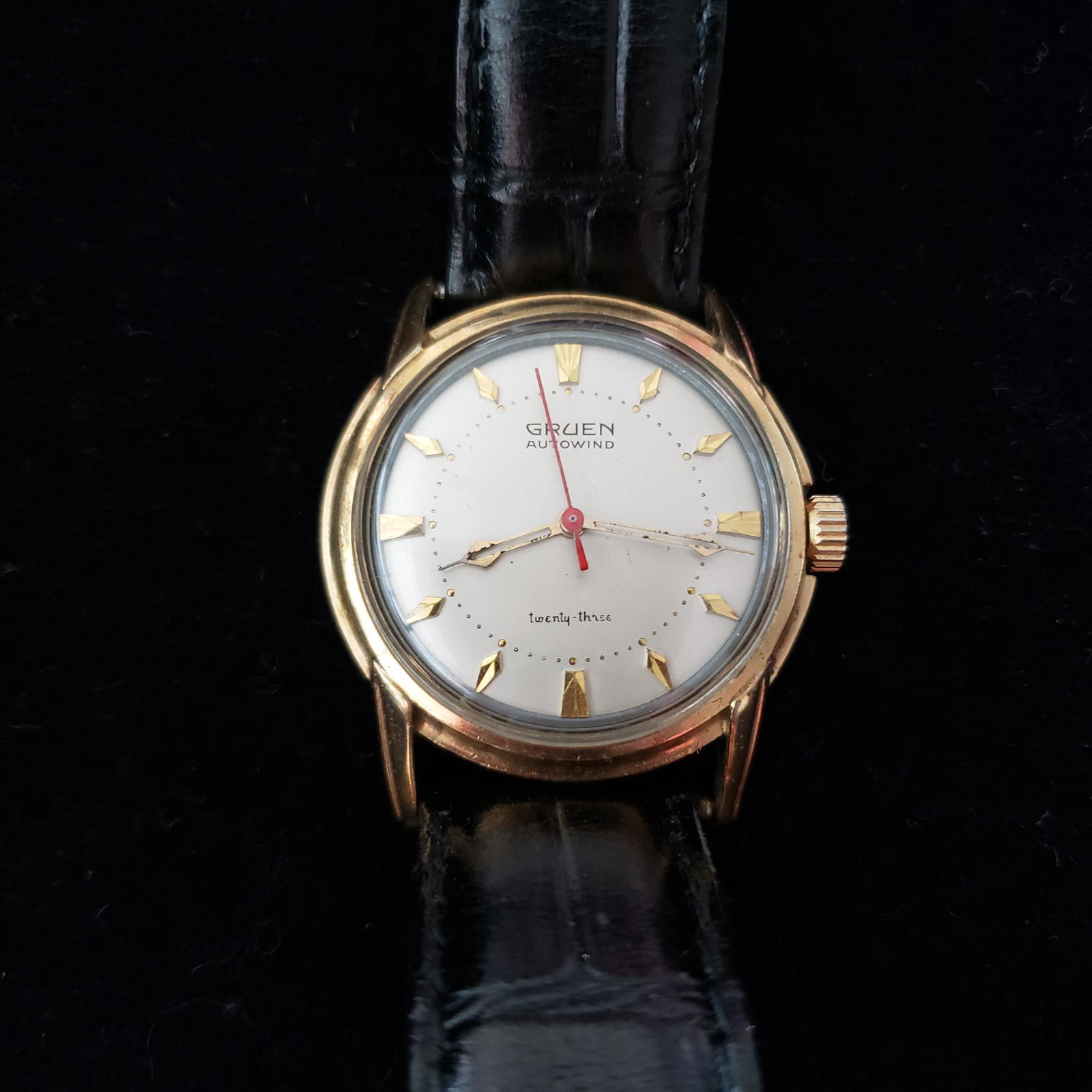 Vintage Guren 23J automatic men's wristwatch (1 of 3)