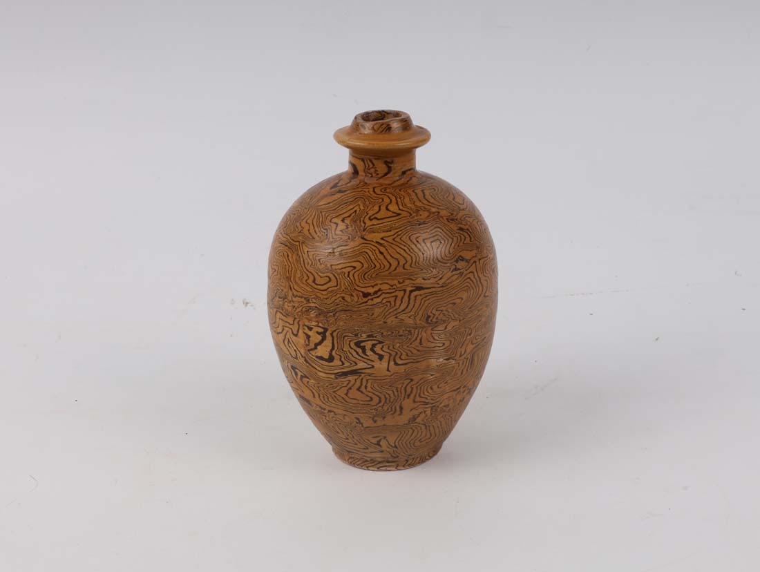 Chinese Tang Dynasty marble glazed vase (1 of 5)