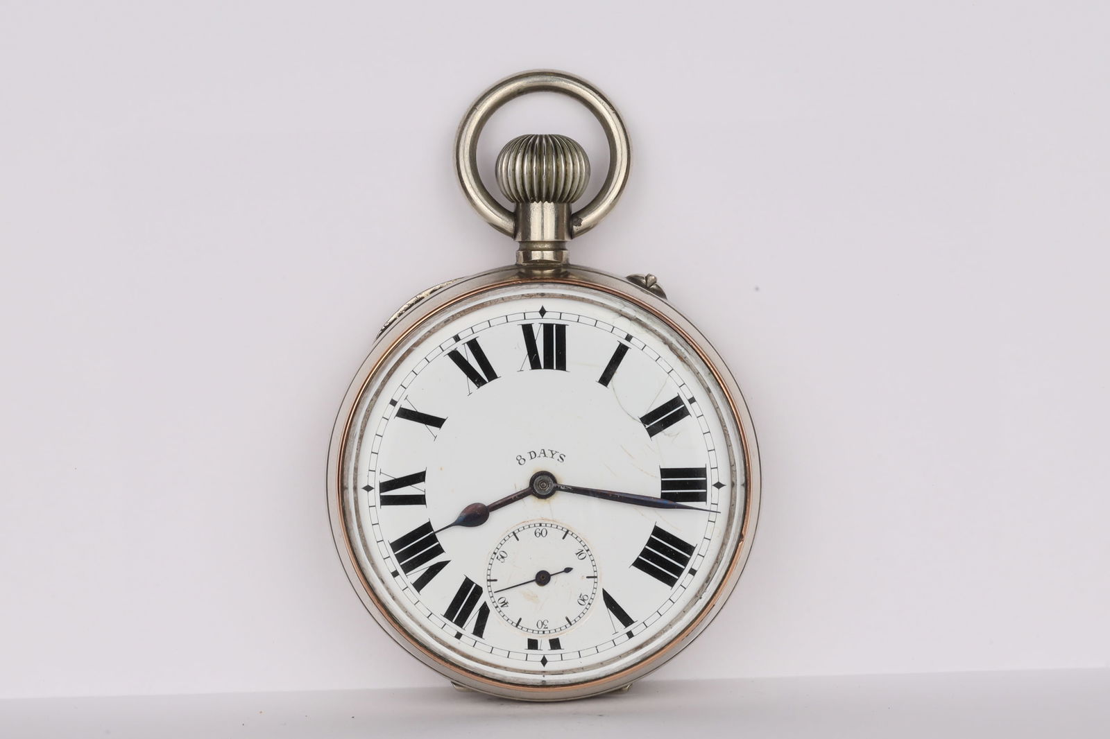 Unbrand 8 days Pocket Watch: Unbrand 8 Days Pocket Watch Dimensi&
