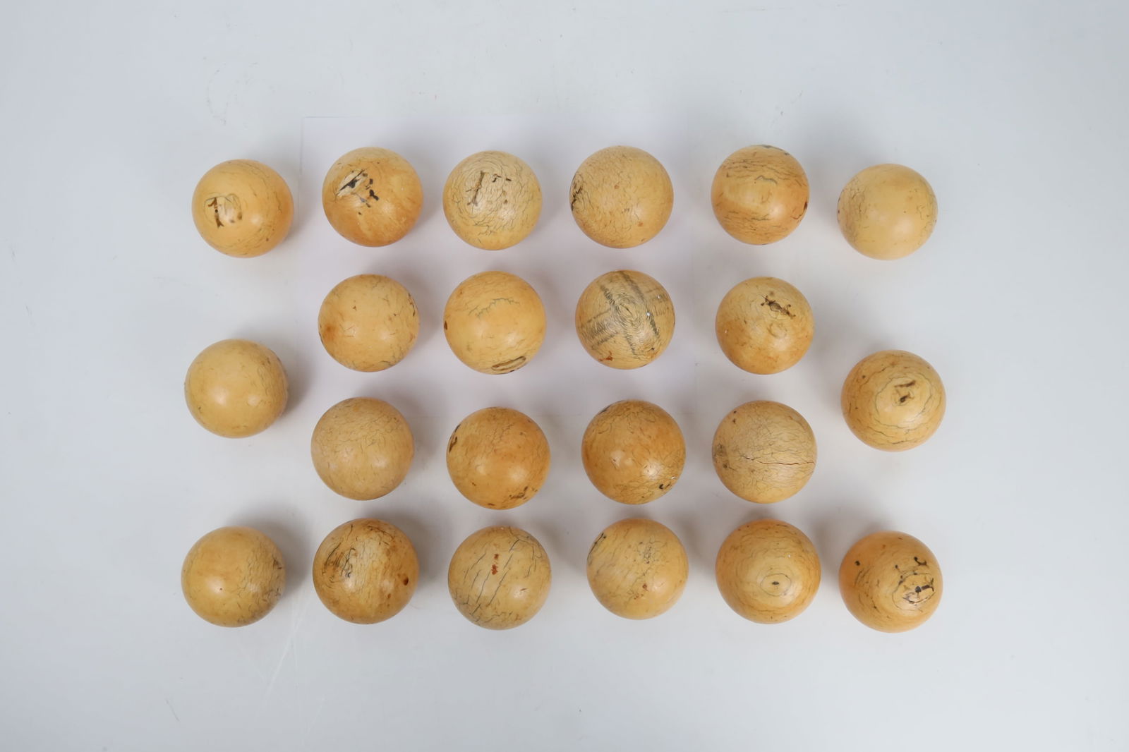 A Group of Bone Gaming Balls China 20th Century (1 of 5)