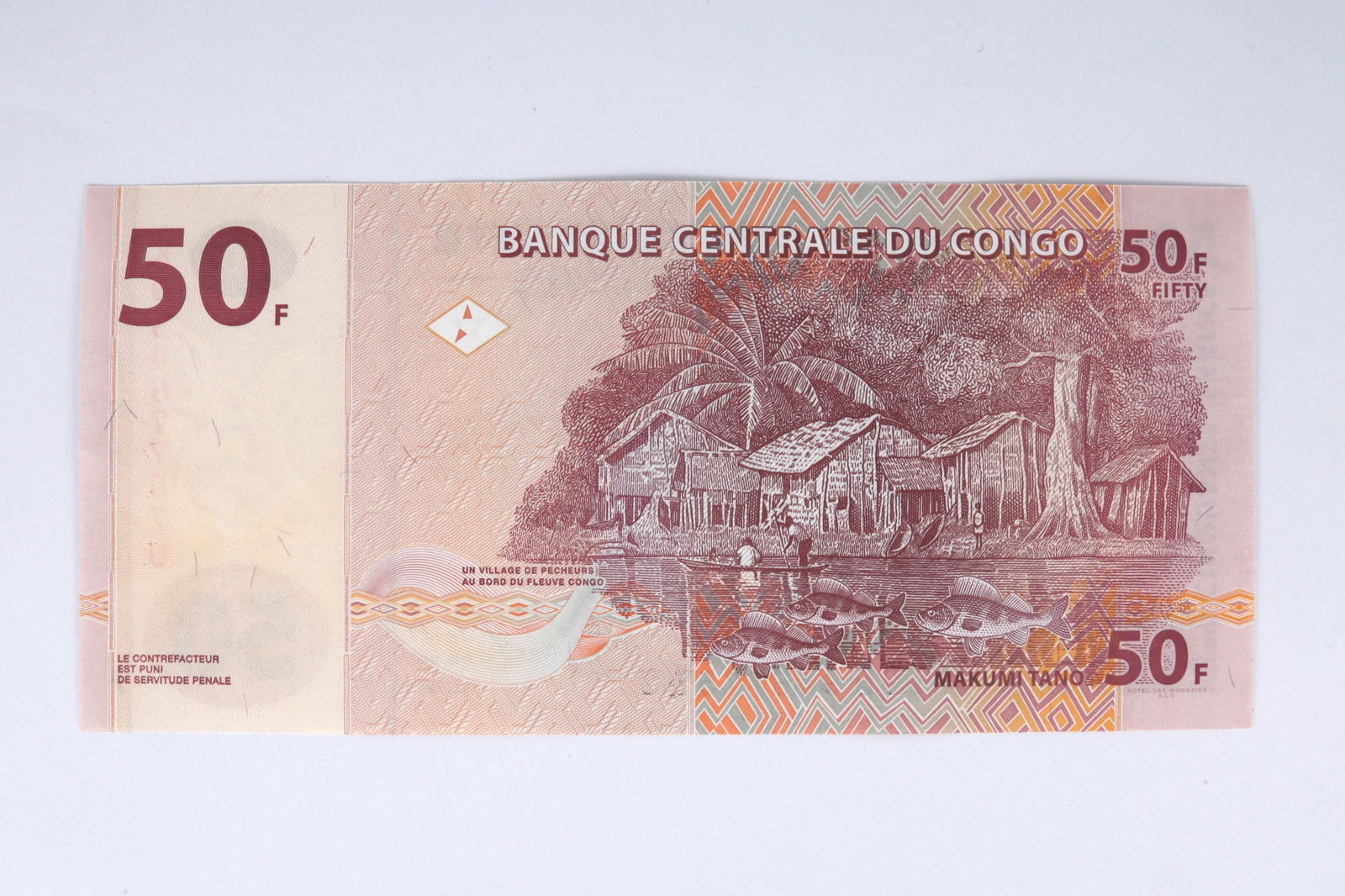Congolese Franc Specimen Notes - 3
