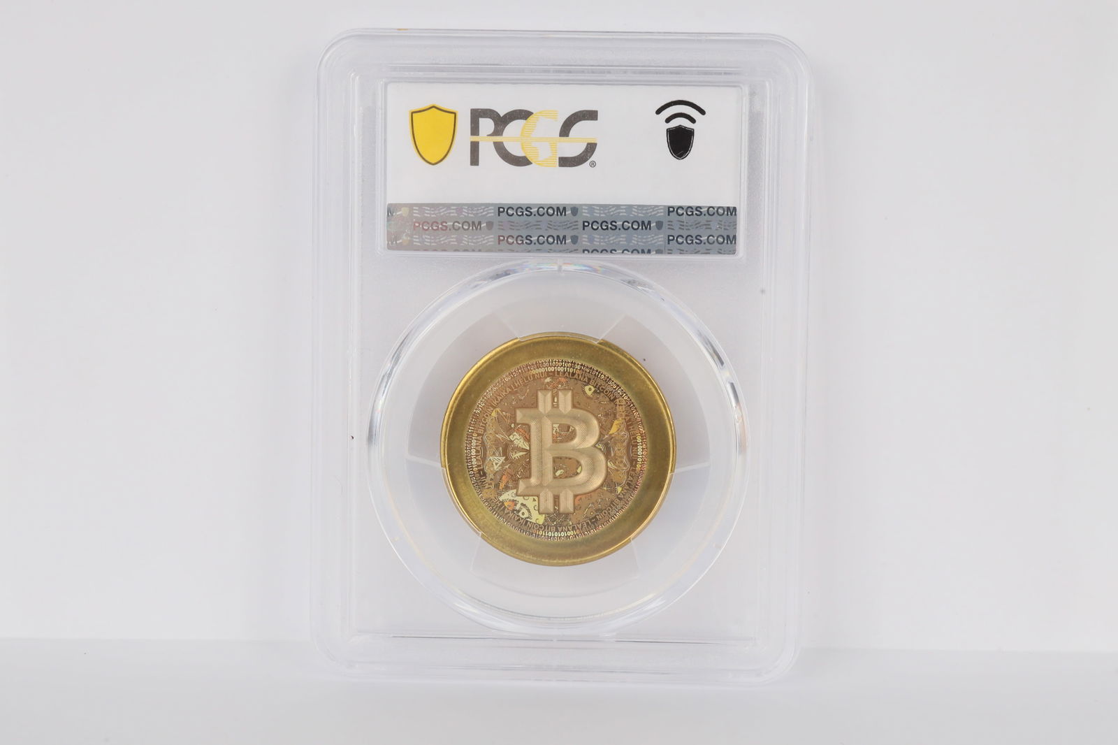 PCGS 2021 0.01 Bitcoin MS67 - 2
