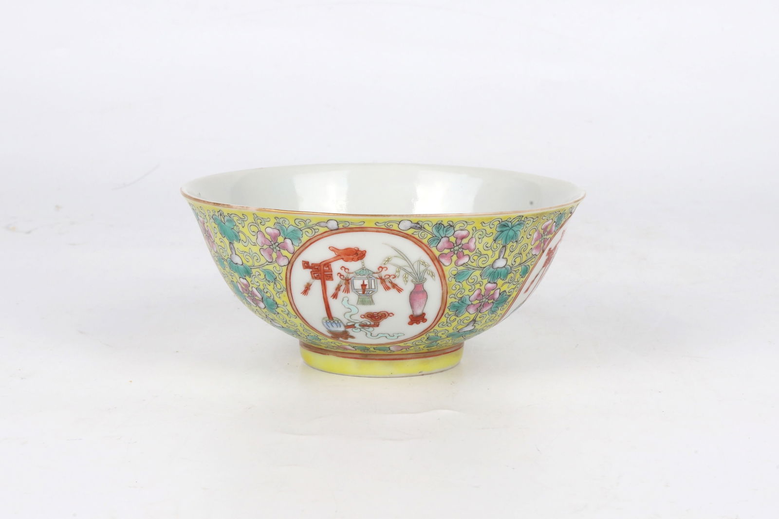 Famille Rose Decorated Bowl China 20th Century (1 of 4)