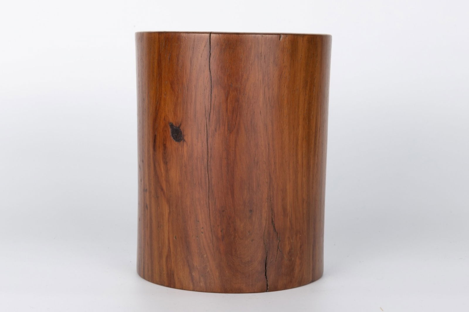 Huanghuali Wood Carved Brush Pot China 19th Century (1 of 5)