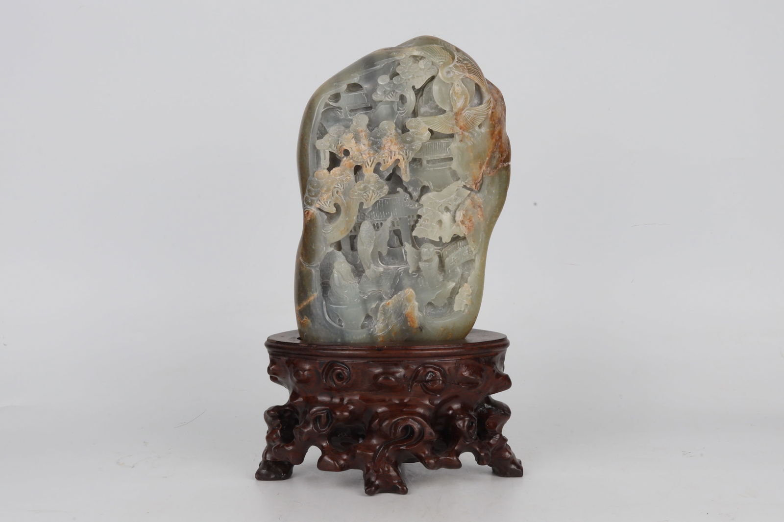 Jade Carved Ornament China 20th Century (1 of 6)