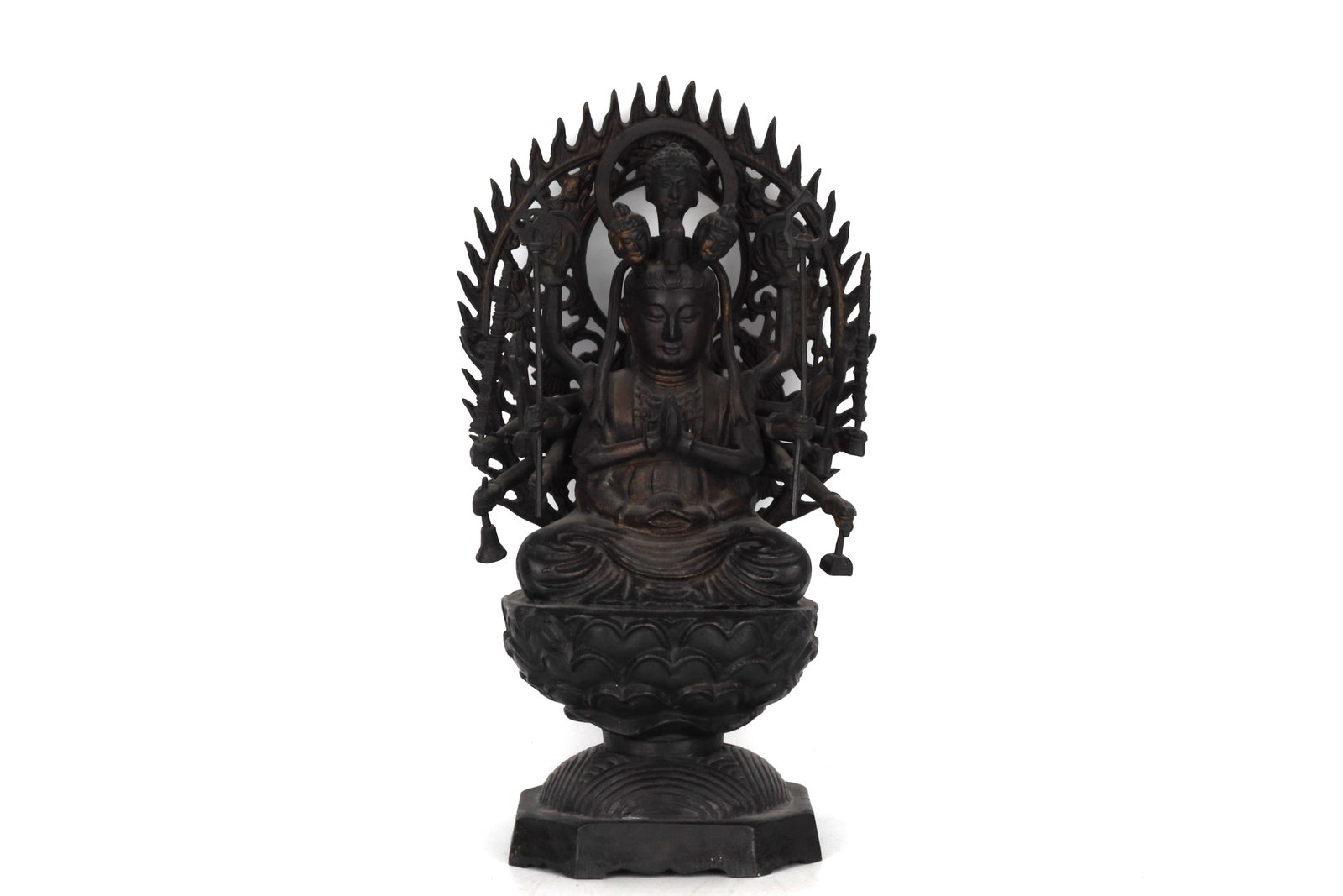 Japanese Gilt Bronze Buddha Japan 19th Century: Japanese Gilt Bronze Buddha Japan 19&